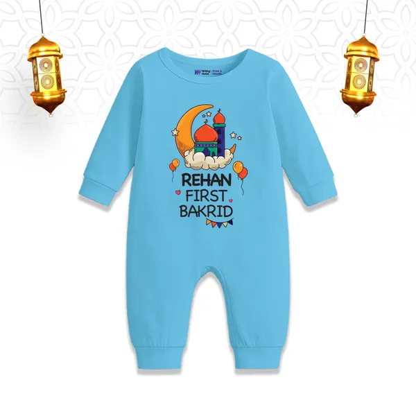 Blue_Customizable_First_Bakrid_Full_Sleeve_Romper_For_Baby