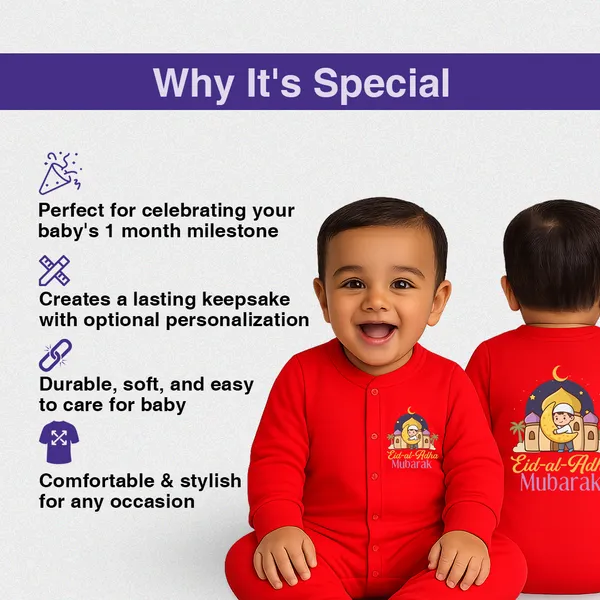 Red_Cotton_Eid_Al_Adha_Mubarak_Romper_For_Baby