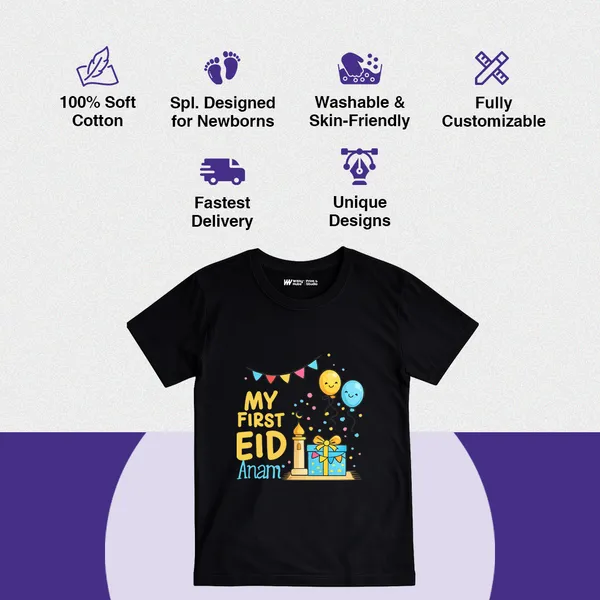 Black_Cotton_My_First_Eid_Customizable_T-Shirt_For_Babies