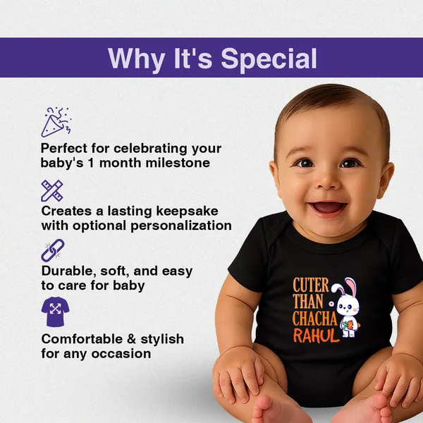 Black_Cotton_Cuter_Than_Chacha_Rahul_Onesie_For_Baby