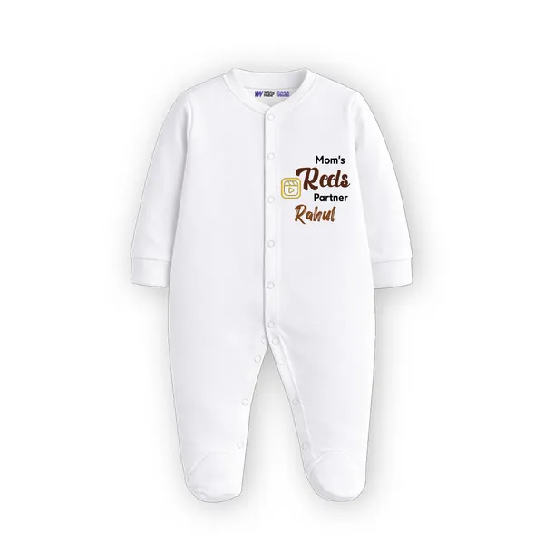 White_Cotton_Romper_For_Newborn_Baby_With_Personalized_Print