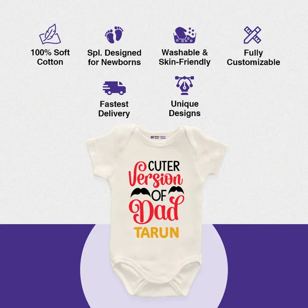 Cuter_Version_Of_Dad_Personalized_Cotton_Romper_For_Baby