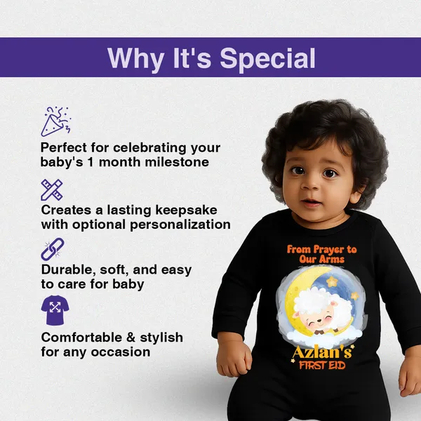 Black_Cotton_First_Eid_Personalized_Baby_Romper