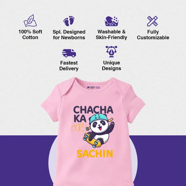 Pink_Cotton_Chacha_Ka_Chumma_Personalized_Onesie_For_Baby