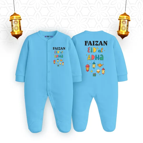 Sky_Blue_Personalized_Eid_Ul_Adha_Full_Sleeve_Romper_For_Baby