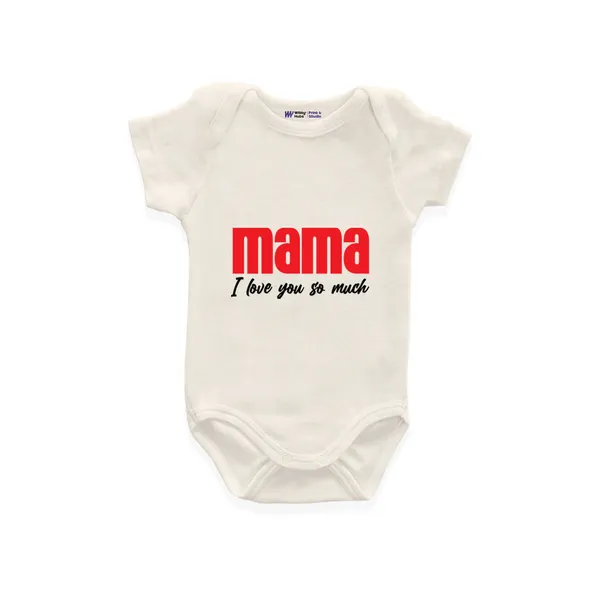White_Cotton_Mama_Print_Short_Sleeve_Onesie_For_Babies