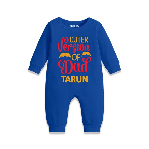 Blue_Cotton_Cuter_Version_Of_Dad_Romper_For_Baby