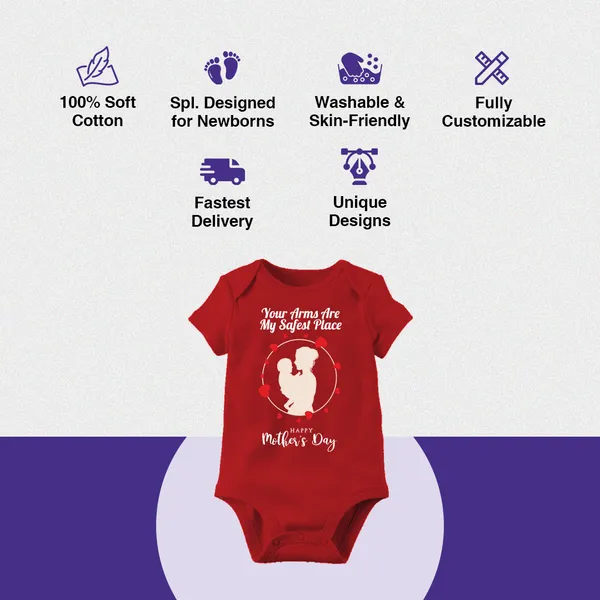 Red_Cotton_Mother'S_Day_Printed_Baby_Onesie_Bodysuit
