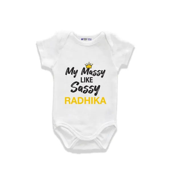 White_Cotton_My_Massy_Like_Sassy_Personalized_Baby_Romper