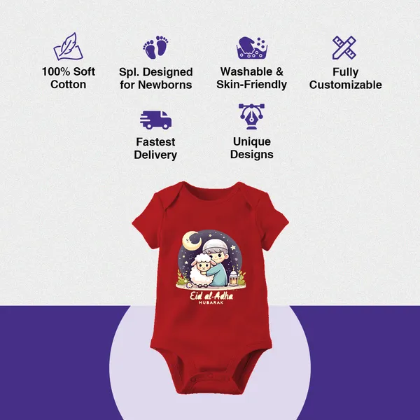 Red_Cotton_Eid_Al-Adha_Mubarak_Printed_Baby_Romper
