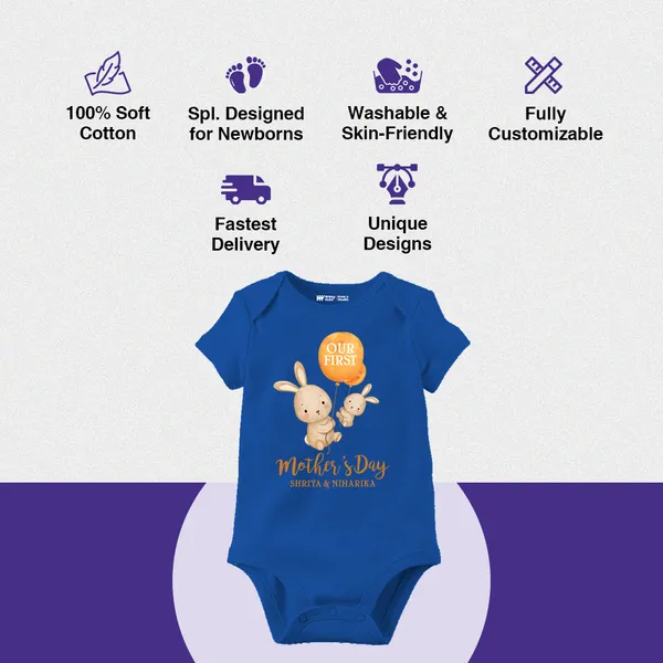 Blue_Cotton_My_First_Mother'S_Day_Onesie_For_Baby