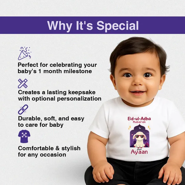 White_Cotton_Eid-Ul-Adha_Mubarak_Personalized_T-Shirt_For_Kids