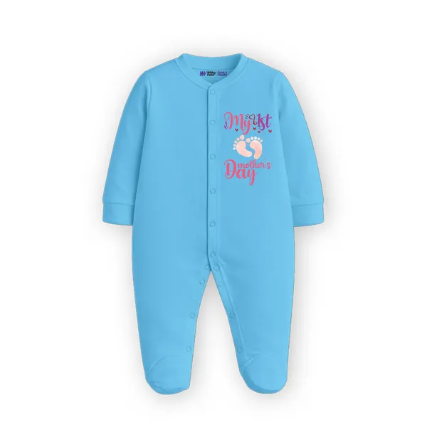 Sky_Blue_Cotton_Footie_Romper_For_Baby