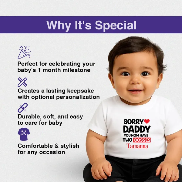 Sorry_Daddy_You_Now_Have_Two_Bosses_Personalized_Baby_T-Shirt