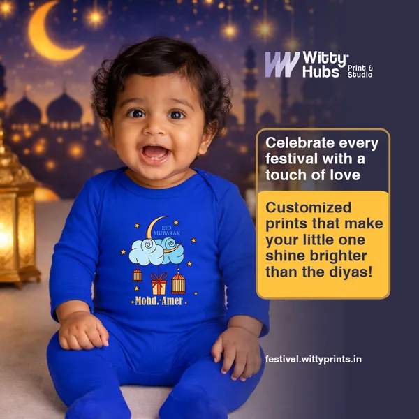 Blue_Cotton_Printed_Baby_Romper_For_1_Month_Celebration