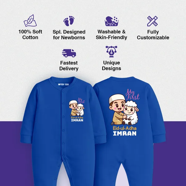 Blue_Cotton_My_First_Eid-Ul-Adha_Imran_Romper_For_Baby_Boys