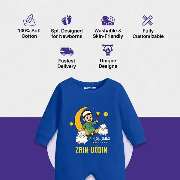 Blue_Cotton_Eid_Al-Adha_Customized_Romper_For_Baby_Boys