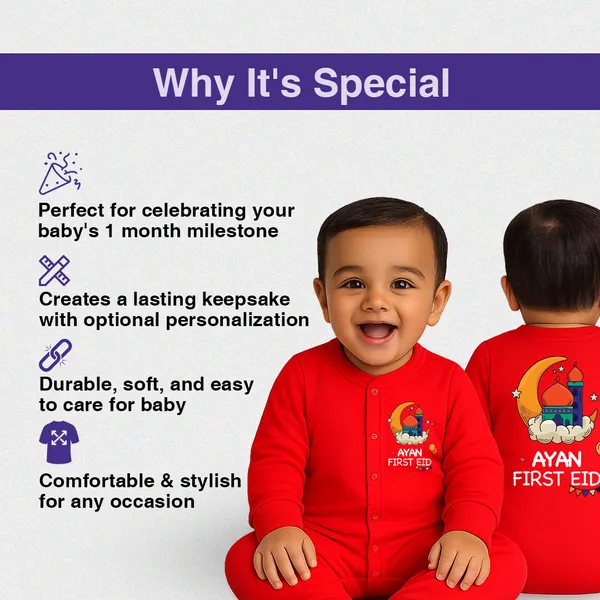 Red_Cotton_Ayaan_First_Eid_Romper_For_Baby