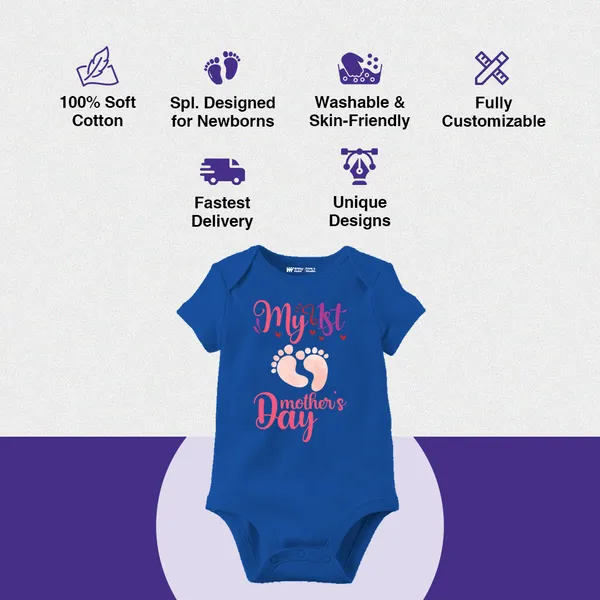 Blue_Cotton_My_1St_Mothers_Day_Printed_Romper_For_Babies