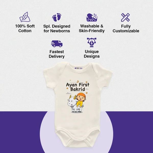 White_Cotton_First_Bakrid_Romper_For_Baby