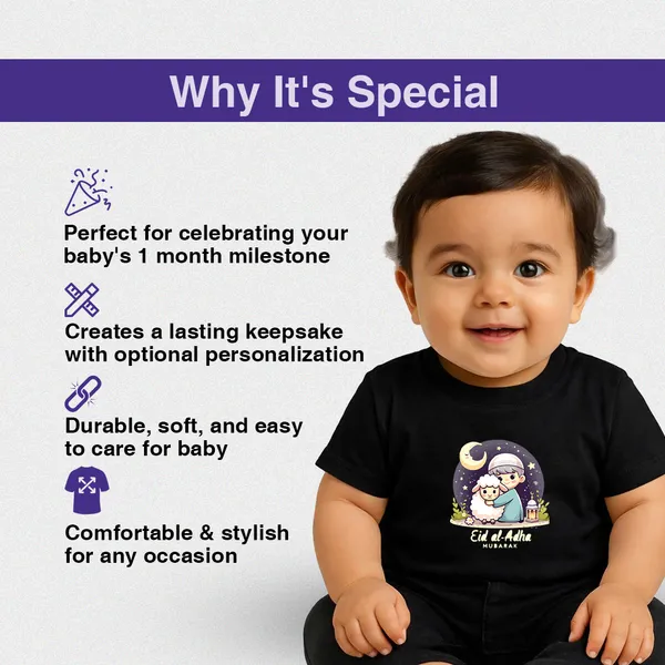 Black_Cotton_Eid_Al_Adha_Mubarak_Printed_T-Shirt_For_Kids