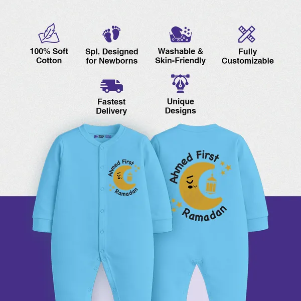 Blue_Cotton_My_First_Ramadan_Full_Sleeve_Romper_For_Baby