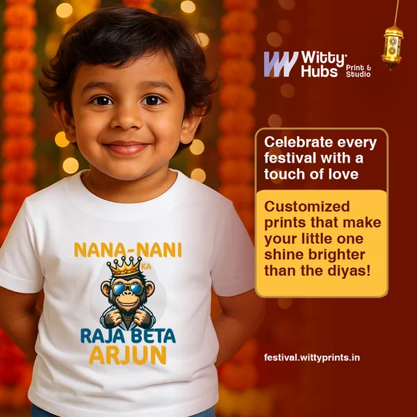 Nana_Nani_Raja_Beta_Personalized_White_Cotton_T-Shirt_For_Kids