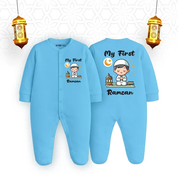 Sky_Blue_Cotton_My_First_Ramzan_Romper_For_Baby