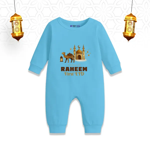 Sky_Blue_Cotton_Personalized_Romper_For_Baby_First_Eid