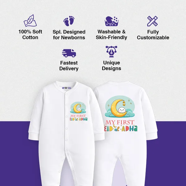 White_Cotton_My_First_Eid_Adha_Full_Sleeve_Romper_For_Baby