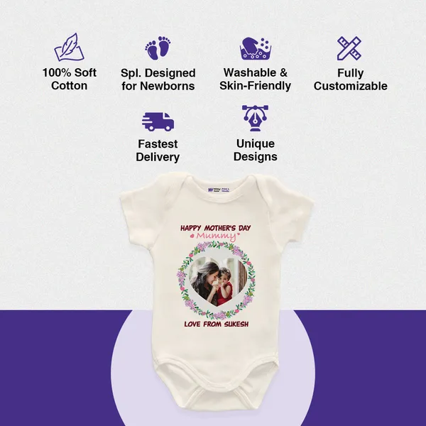 White_Cotton_Customizable_Mother'S_Day_Onesie_For_Baby