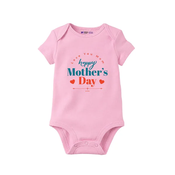 Pink_Cotton_Love_You_Mom_Happy_Mother'S_Day_Romper_For_Baby