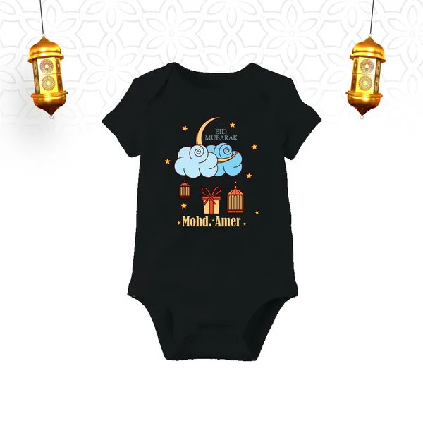 Black_Cotton_Eid_Mubarak_Printed_Baby_Romper