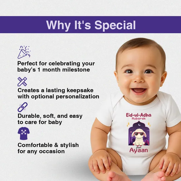 Eid-Ul-Adha_Mubarak_Customized_Baby_Romper_With_Name