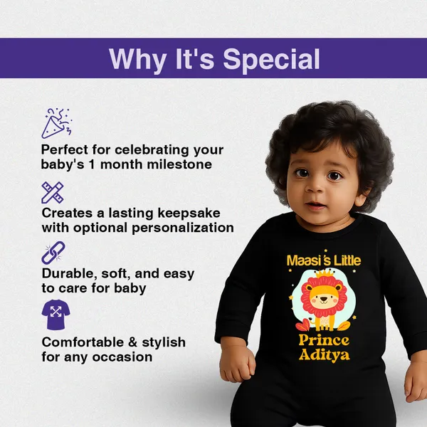 Black_Cotton_Maasi'S_Little_Prince_Personalized_Full_Sleeve_Romper_For_Baby_Boys