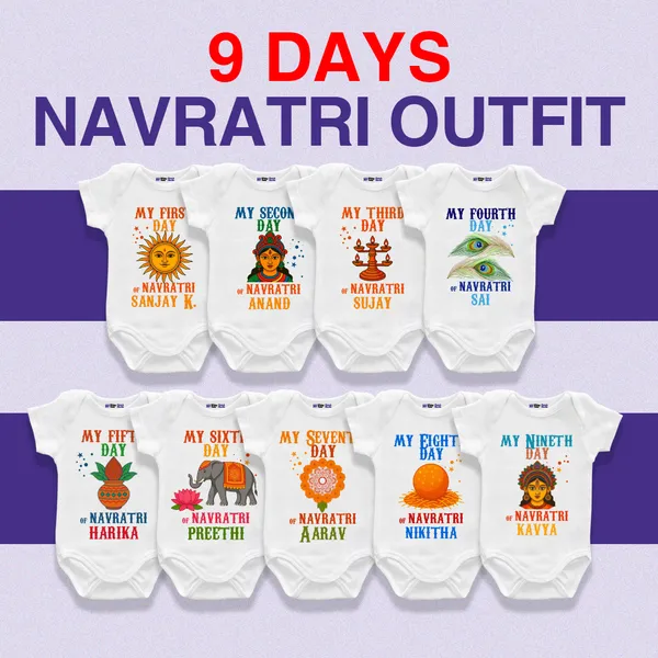 White_Cotton_My_First_Navratri_Onesie_For_Baby