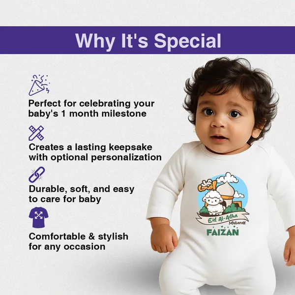 White_Cotton_Eid_Al_Adha_Mubarak_Romper_For_Baby