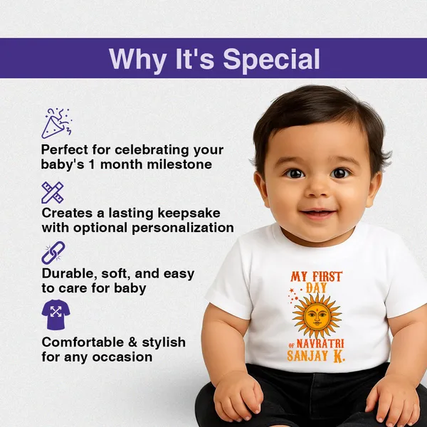 My_First_Navratri_White_Cotton_Printed_T-Shirt_For_Kids
