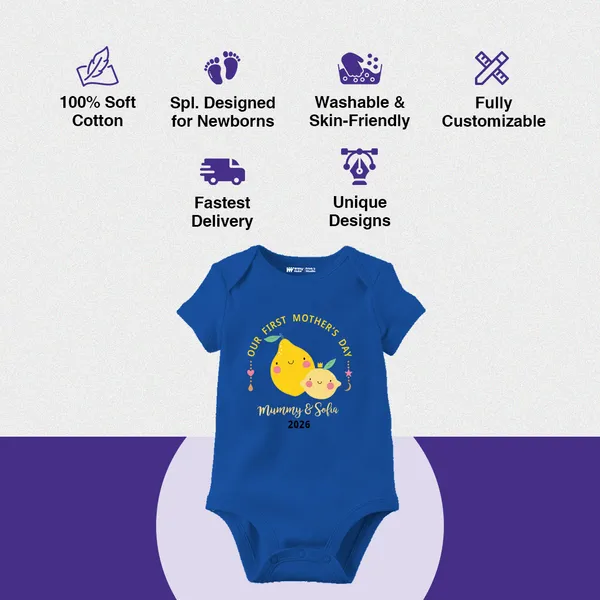 Blue_Cotton_Our_First_Mother'S_Day_Onesie_For_Baby