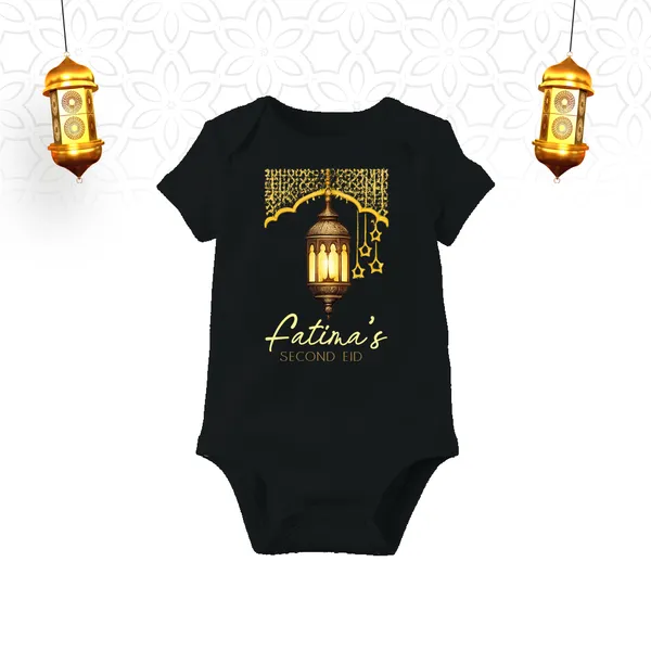 Black_Cotton_Ramadan_Lantern_Print_Baby_Bodysuit