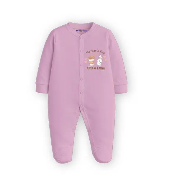 Pink_Cotton_Mother'S_Day_Personalized_Full_Sleeve_Romper_For_Baby