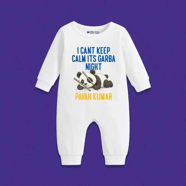 White_Cotton_Garba_Night_Romper_For_Baby_Boys