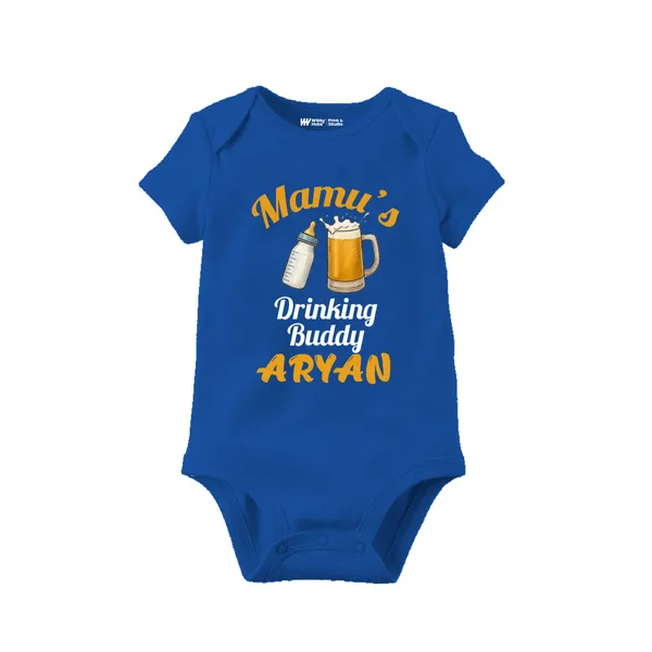 Blue_Cotton_Mama'S_Drinking_Buddy_Printed_Romper_For_Baby