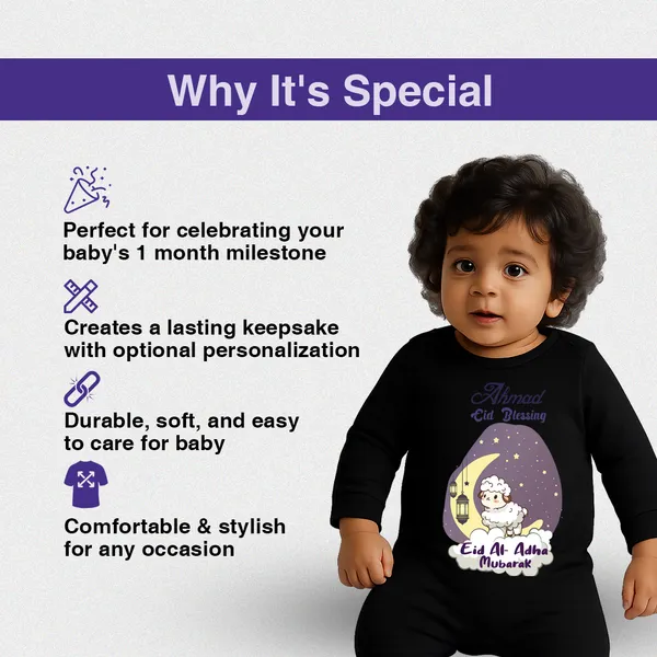 Black_Cotton_Eid_Al_Adha_Mubarak_Printed_Full_Sleeve_Onesie_For_Baby