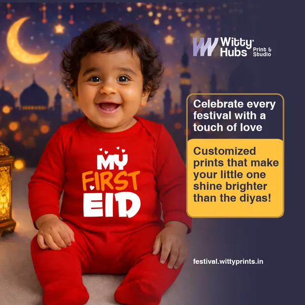 Red_Cotton_My_First_Eid_Printed_Romper_For_Baby