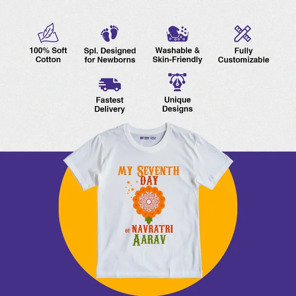 White_Cotton_Navratri_Festival_Personalized_T-Shirt_For_Baby_Boys