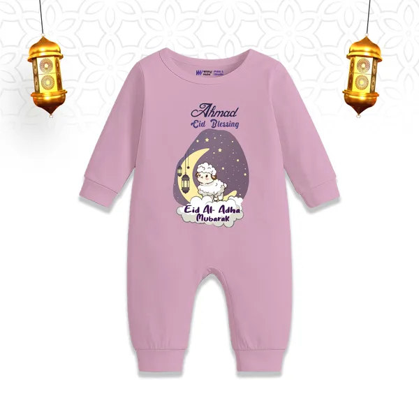 Pink_Cotton_Eid_Blessing_Romper_For_Baby