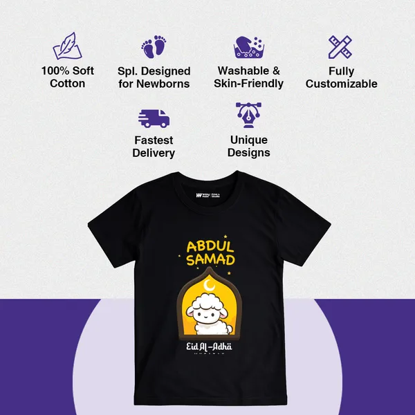 Black_Cotton_Customizable_Eid_Al_Adha_Print_Kids_T-Shirt