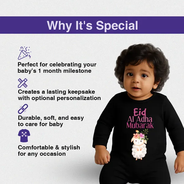 Black_Eid_Al_Adha_Mubarak_Full_Sleeve_Romper_For_Baby