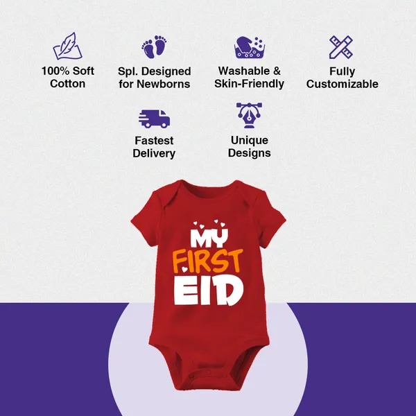Red_Cotton_My_First_Eid_Romper_For_Baby